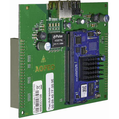 agfeo-es-5xx-upgrade-kit-ip-modulo-adicional-add-on-azul-verde-gris