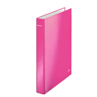 leitz-carpeta-wow-anillas-mixtas-2x25-mm-a4-carton-forrado-plastificado-fucsia