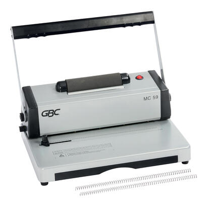 gbc-mc59-encuadernadora-a4-de-espiral-metalica-encuaderna-hasta-450-hojas-perfora-hasta-20-hojas-alicate-de-corte