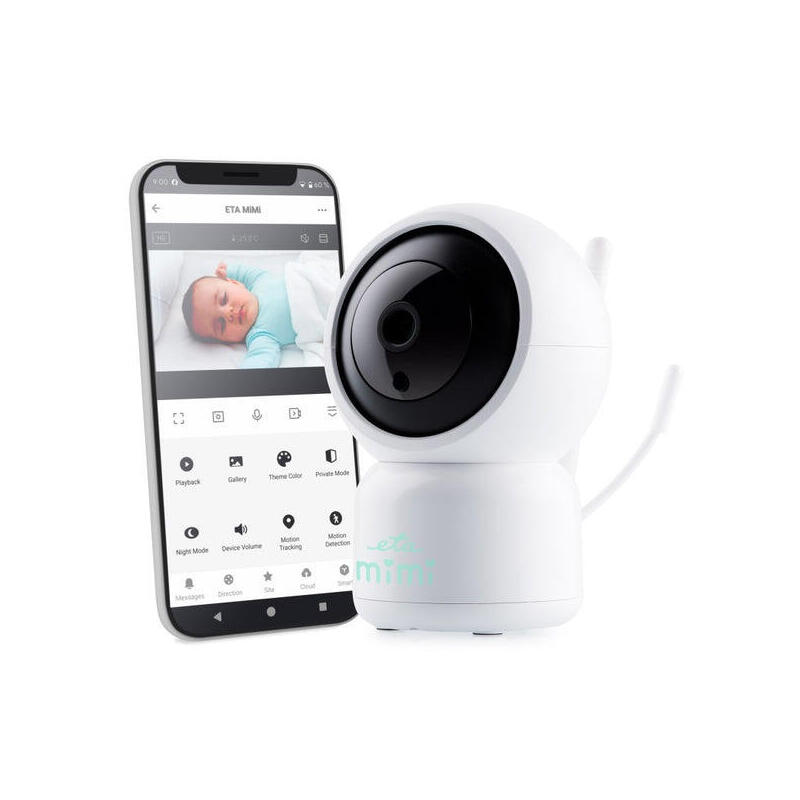 eta-eta630690000-vigilabebes-mimi-camara-flexible-wi-fi-blanco