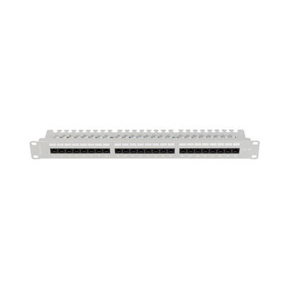 lanberg-patch-panel-24-port-1u-19-cat5e-utp-with-cable-organizer-black