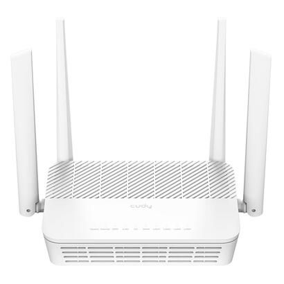 cudy-router-poe-wifi-6-25g-mesh-dual-band-ax3000-velocidad-hasta-1000mbps-4-puertos-4-antenas-fijas-de-5dbi-