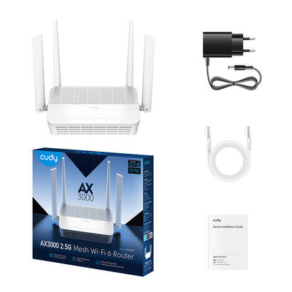 cudy-router-poe-wifi-6-25g-mesh-dual-band-ax3000-velocidad-hasta-1000mbps-4-puertos-4-antenas-fijas-de-5dbi-