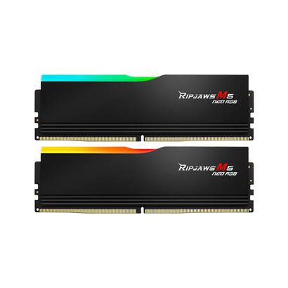 memoria-gskill-32-gb-ddr5-6800-2x-16-gb-negro-f5-6800j3445g16gx2-rm5rk-ripjaws-m5-rgb-intel-xmp-f5-6800j3445g16gx2-rm5rk