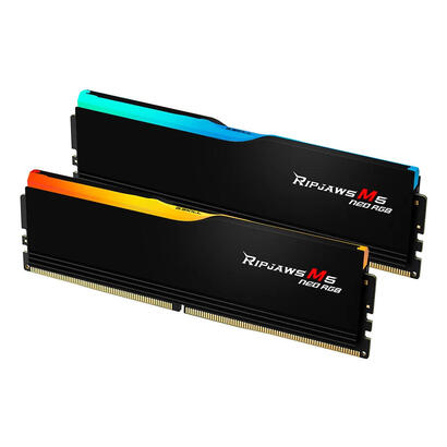 memoria-gskill-32-gb-ddr5-6800-2x-16-gb-negro-f5-6800j3445g16gx2-rm5rk-ripjaws-m5-rgb-intel-xmp-f5-6800j3445g16gx2-rm5rk