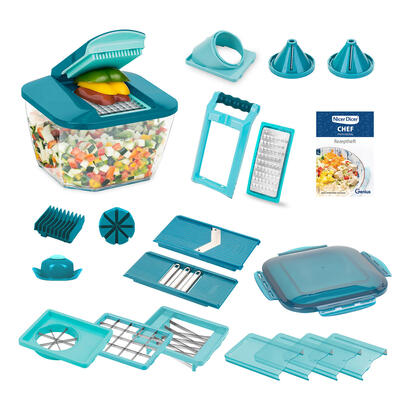 genius-nicer-dicer-chef-professional-set-23-tlg-dark-petrol