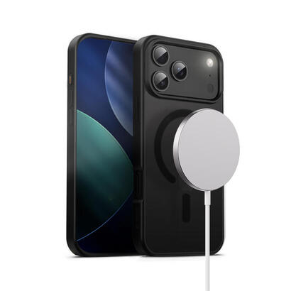 crong-hybrid-frost-mag-cover-funda-para-iphone-17-pro-max-175-cm-69-negro-translucido