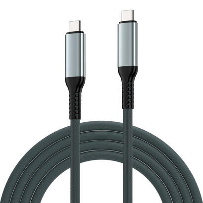 cable-ewent-usb-4-gen3-tipo-cm-a-tipo-cm-fabric-1m-blanconegro