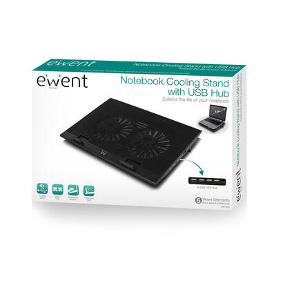 ewent-ew1253-almohadilla-fria-432-cm-17-negro