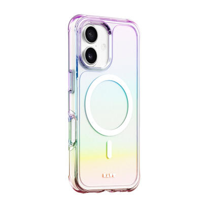 laut-aero-holo-funda-para-iphone-17-16-cm-63-perlado-transparente