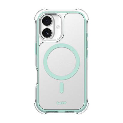 laut-aero-protect-funda-para-iphone-17-16-cm-63-color-menta-transparente