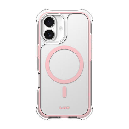 laut-aero-protect-funda-para-iphone-17-16-cm-63-rosa-transparente