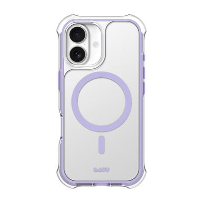laut-aero-protect-funda-para-iphone-17-16-cm-63-purpura-transparente