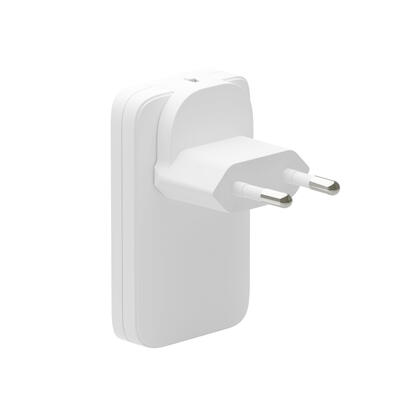dbramante1928-re-charge-pro-adaptador-de-corriente-delgado-20-vatios-2-conectores-de-salida-24-pin-usb-c-usb-blanco