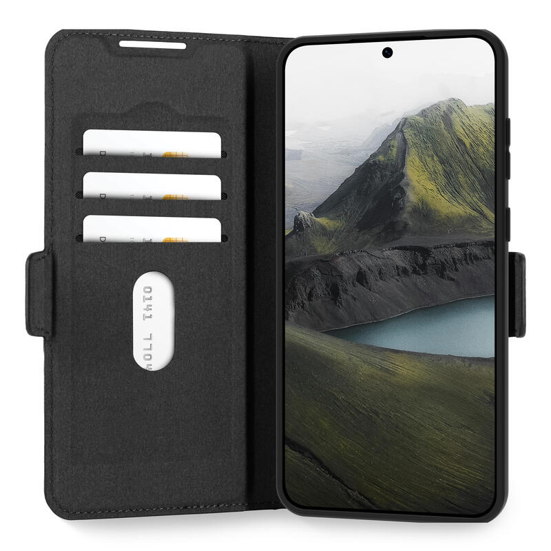 dbramante1928-oslo-pro-funda-para-galaxy-s25-fe-17-cm-67-libro-negro