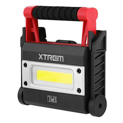 tnb-xtremwork-foco-exterior-led-con-bateria-externa-12w-1000-lum-negro