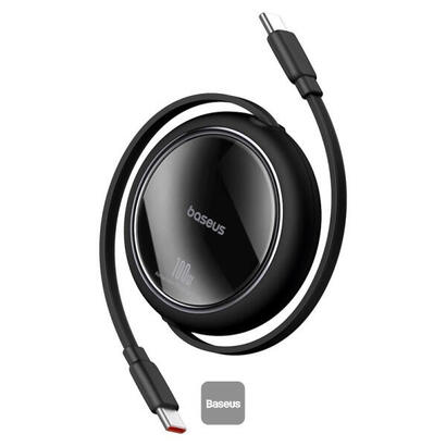 free2pull-mini-charging-cable-usb-c-to-usb-c-60w-1m-cluster-black