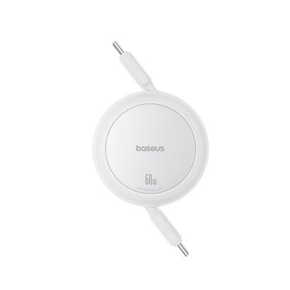 free2pull-mini-charging-cable-usb-c-to-usb-c-60w-1m-moon-white