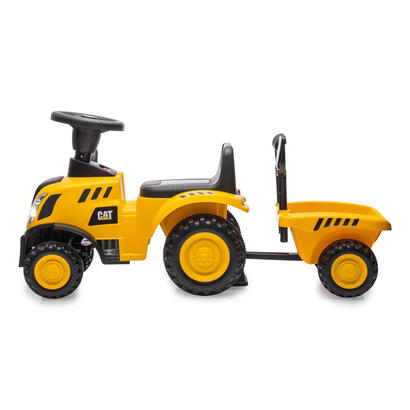 jamara-rutscher-caterpillar-traktor-con-anhanger-2in1-amarillo