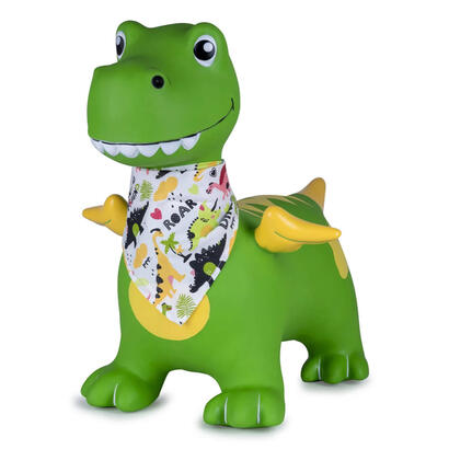 jamara-hupftier-dino-con-flugel-hoppydoo-con-pumpe-verde