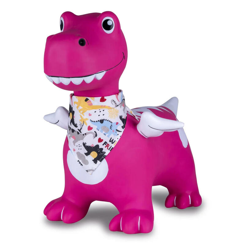jamara-hupftier-dino-con-flugel-hoppydoo-con-pumpe-rosa
