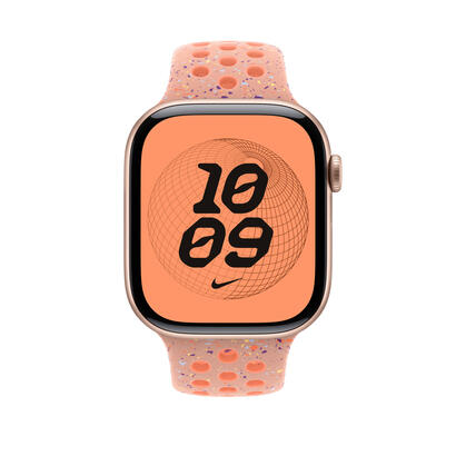 apple-46mm-alpenglow-pink-nike-sport-band-m-l