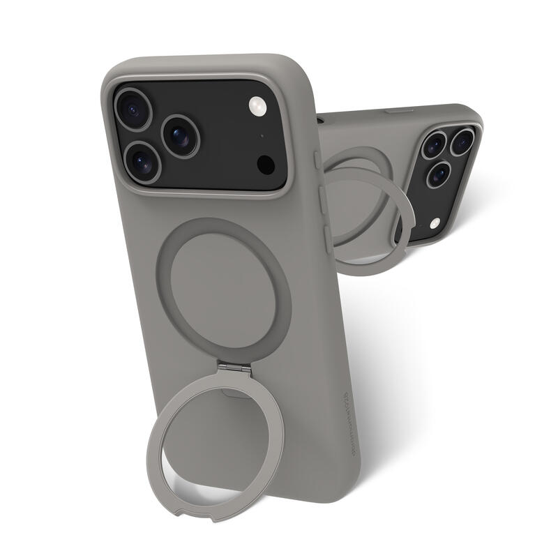 dbramante1928-roskilde-ms-kick-icon-funda-para-iphone-17-pro-max-gris