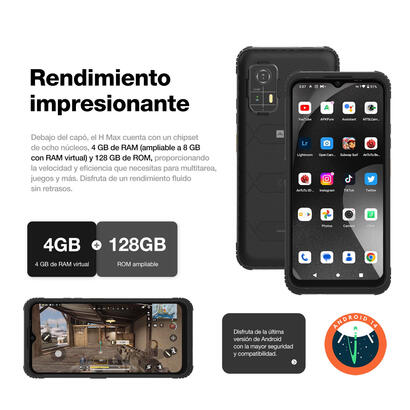 smartphone-agm-h-max-167-cm-656-sim-doble-android-14-4g-usb-tipo-c-4-gb-256-gb-10000-mah-negro