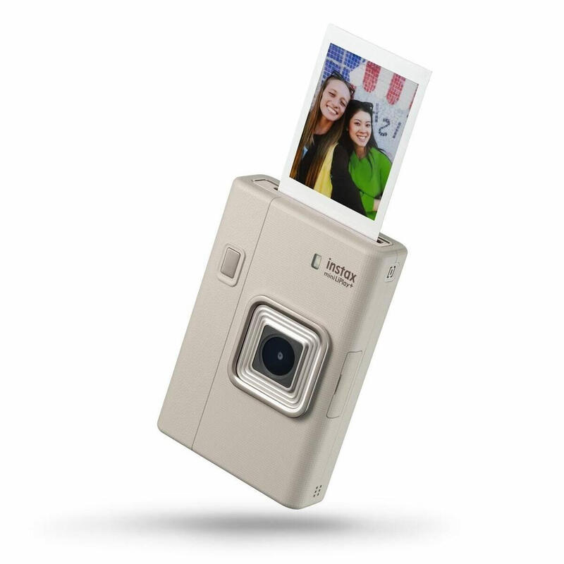 camara-instantanea-fujifilm-instax-mini-liplay-sand-beige-hibrida