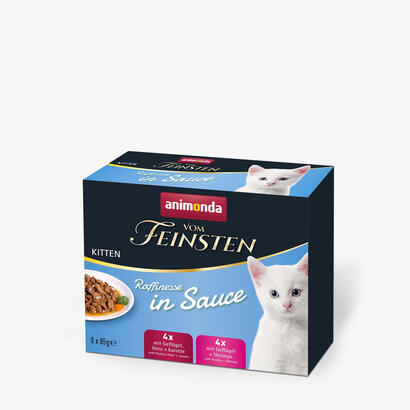 comida-humeda-para-gatos-animonda-vom-feinsten-kitten-raffinesse-in-sauce-8x85g