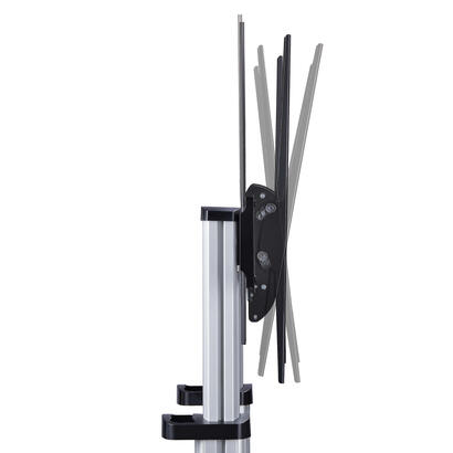 startechcom-1110c-mobile-tv-cart-soporte-para-tv-254-m-100-negro-plata