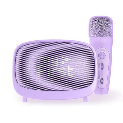 altavoz-bluetooth-myfirst-voice-2-microfono-individual-mp3-efectos-vocales-rosa