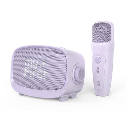 altavoz-bluetooth-myfirst-voice-2-microfono-individual-mp3-efectos-vocales-rosa