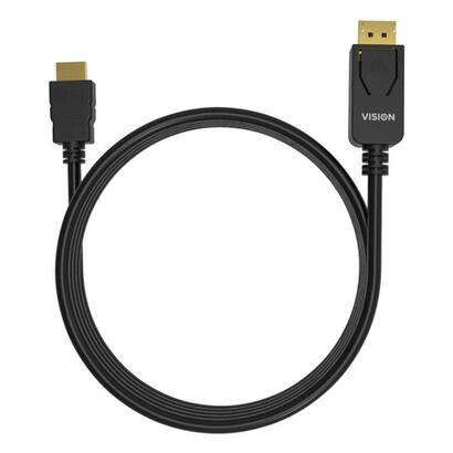 cable-displayport-a-hdmi-de-2-m-8k-a-60-hz-version-dp-14-conectores-dorados-hdmi-21-soporta-hotplug-dp-m-a-hdmi-m-diametro-exter