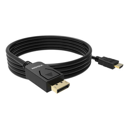 cable-displayport-a-hdmi-de-2-m-8k-a-60-hz-version-dp-14-conectores-dorados-hdmi-21-soporta-hotplug-dp-m-a-hdmi-m-diametro-exter