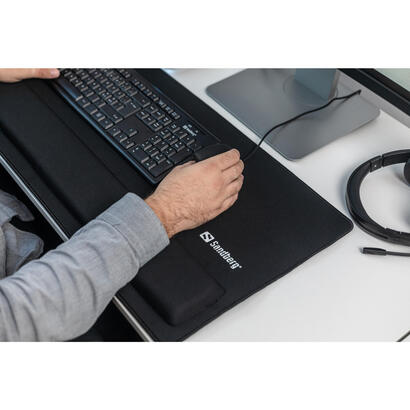 alfombrilla-teclado-y-de-raton-sandberg-soporte-de-muneca-712-x-35-cm-negro