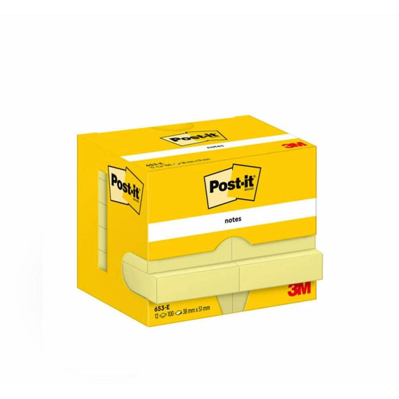 post-it-pack-12-blocs-notas-adhesivas-38x51mm-100h-amarillo