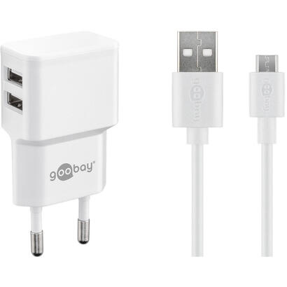 goobay-juego-de-carga-dual-micro-usb-18-vatios-cargador-blanco-24-a-cable-de-1-metro-usb-a-micro-usb-44985