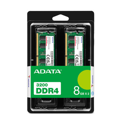 memoria-adata-16-gb-ddr4-3200-2x-8-gb-verde-ad4s32008g22-dtgn-premier-ad4s32008g22-dtgn