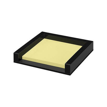 wedo-acryl-zettelbox-negro-office-con-haftnotizblock