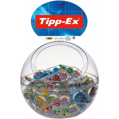 tipp-ex-mini-pocket-mouse-fashion-expositor-con-40-cintas-correctoras-5mm-x-6m-resistente-escritura-instantanea