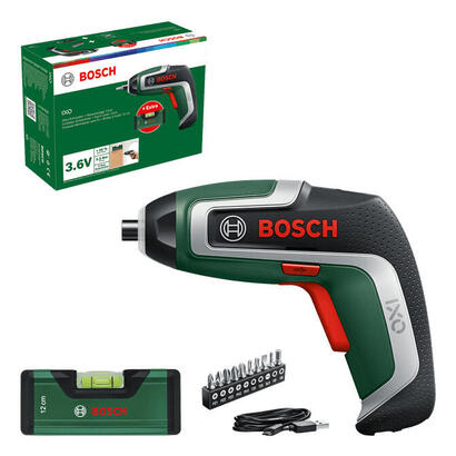 bosch-bricolaje-y-jardin-destornillador-inalambrico-ixo-juego-de-7-puntas-36-voltios-verde-negro-bateria-de-iones-de-litio-20-ah