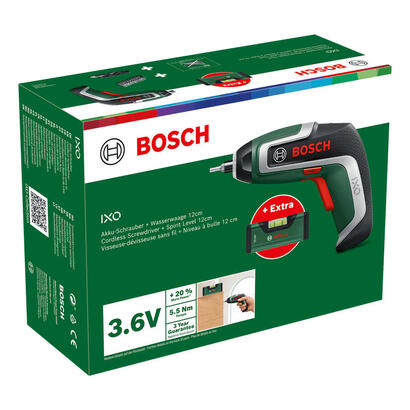 bosch-bricolaje-y-jardin-destornillador-inalambrico-ixo-juego-de-7-puntas-36-voltios-verde-negro-bateria-de-iones-de-litio-20-ah