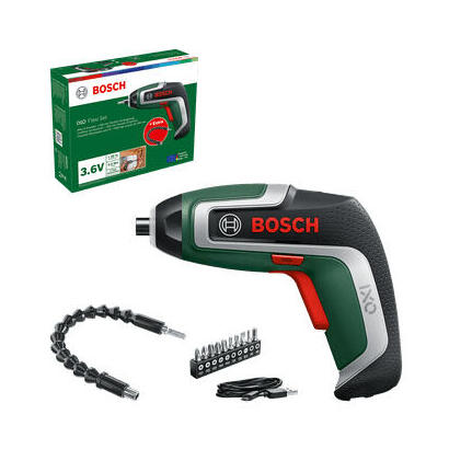 bosch-bricolaje-y-jardin-destornillador-inalambrico-ixo-7-flexi-set-36-voltios-verde-negro-bateria-li-ion-20-ah-extension-flexib