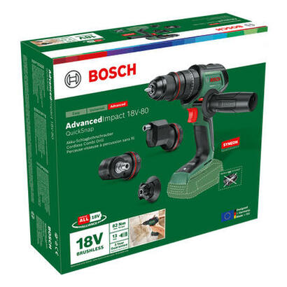 taladro-percutor-inalambrico-bosch-diy-garden-advancedimpact-18v-80-quicksnap-solo-verde-sin-bateria-ni-cargador-power-for-all-a