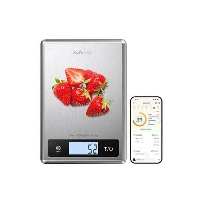 renpho-calibra-1-smart-nutrition-scale-ble-grey-stainless-steel-up-to-11lb5kg