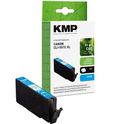 kmp-cartucho-canon-cli-551c-xl-6444b001-cyan-715-s-remanufactured