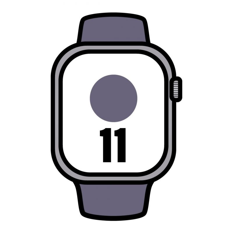 apple-watch-series-11-gps-42-mm-aluminio-plateado-reloj-inteligente-con-pulsera-deportiva-fluoroelastomero-niebla-purpura-tamano