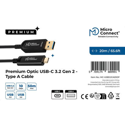 microconnect-mc-usb32ca20op-cable-usb-20-m-usb-32-gen-2-31-gen-2-usb-a-usb-c-negro