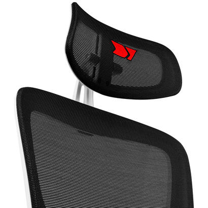 silla-gaming-drift-drair-200-tejido-negro-blanco-malla